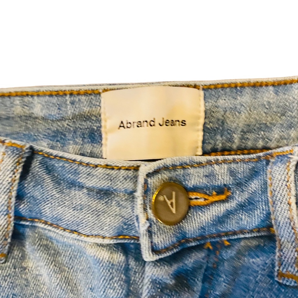 A BRAND High Rise Skinny Light Wash Jeans Urban Outfitters - Picture 5 of 9